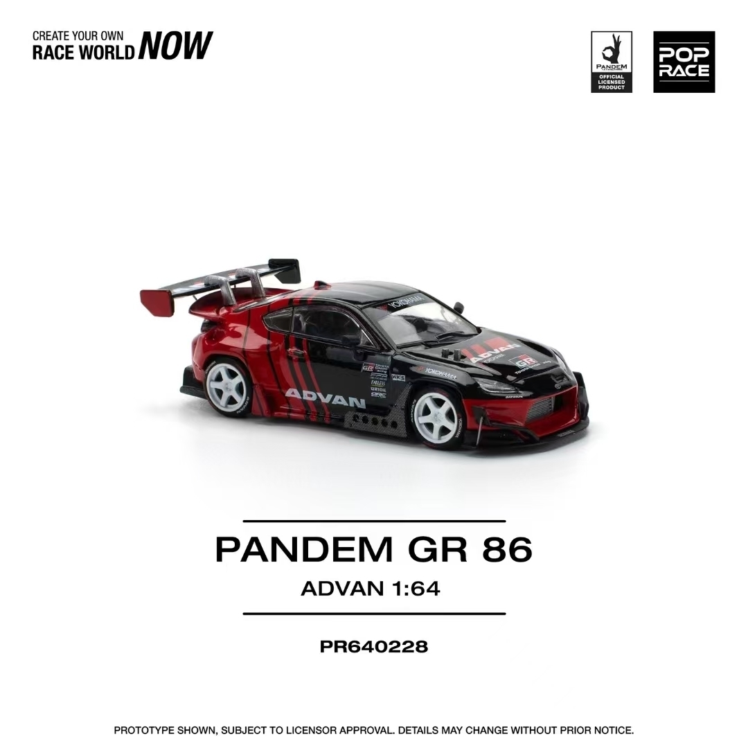POP Race 1:64 Pandem GR86 ZN8  - đánh giá và giá Die Cast Car 1 64
