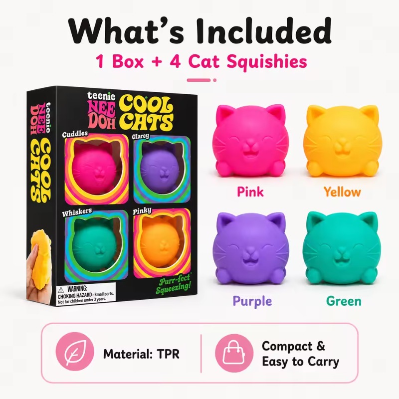 Trending Needoh Mini 4 Pack Se - đánh giá và giá Fidget Cube Original