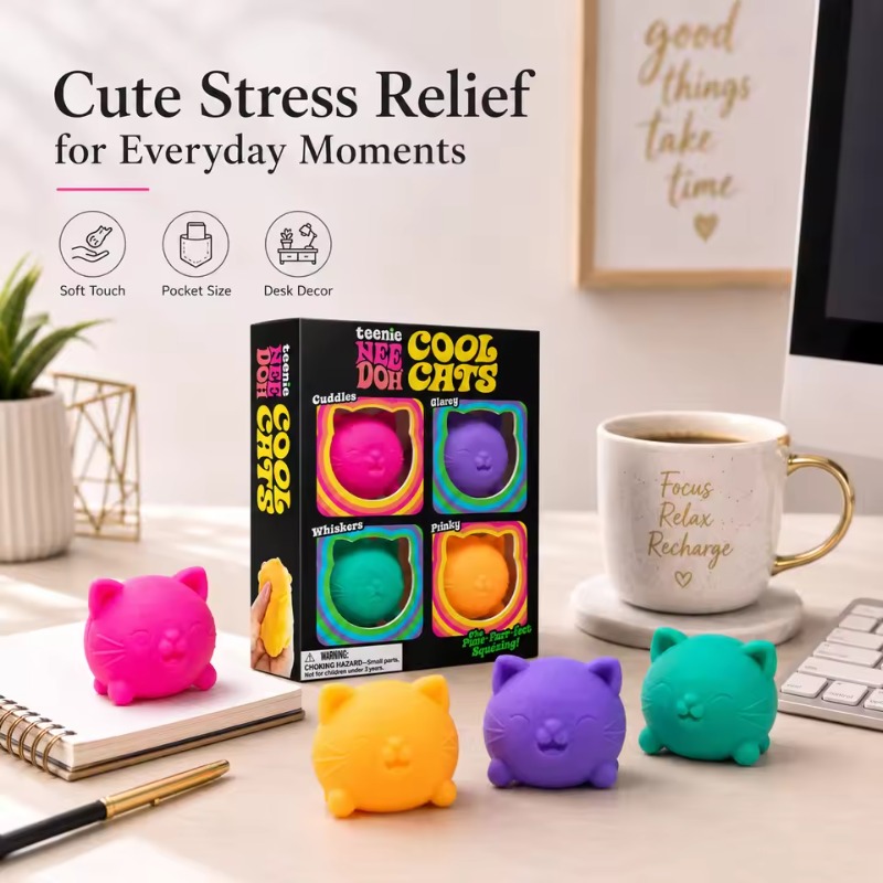 Trending Needoh Mini 4 Pack Se - đánh giá và giá Fidget Cube Original