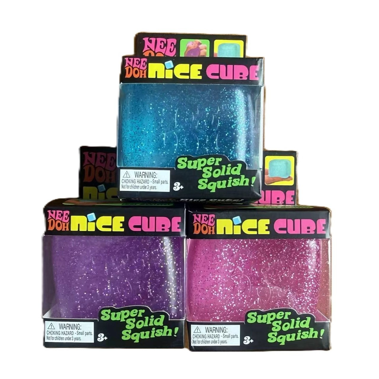 Schylling Nee Doh Glitter Cube - đánh giá và giá Fidget Cube Original
