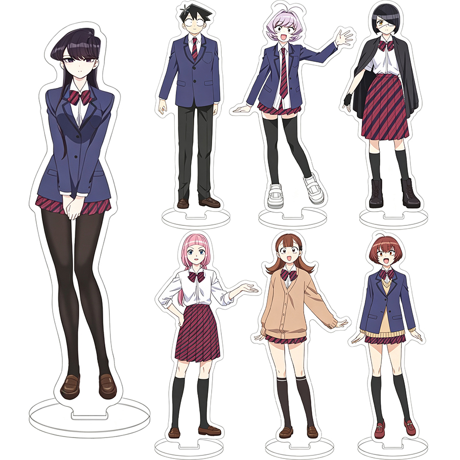 16CM Anime Komi Can't Communic - đánh giá và giá Figma Stand Set