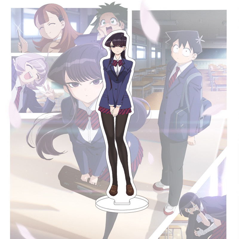16CM Anime Komi Can't Communic - đánh giá và giá Figma Stand Set