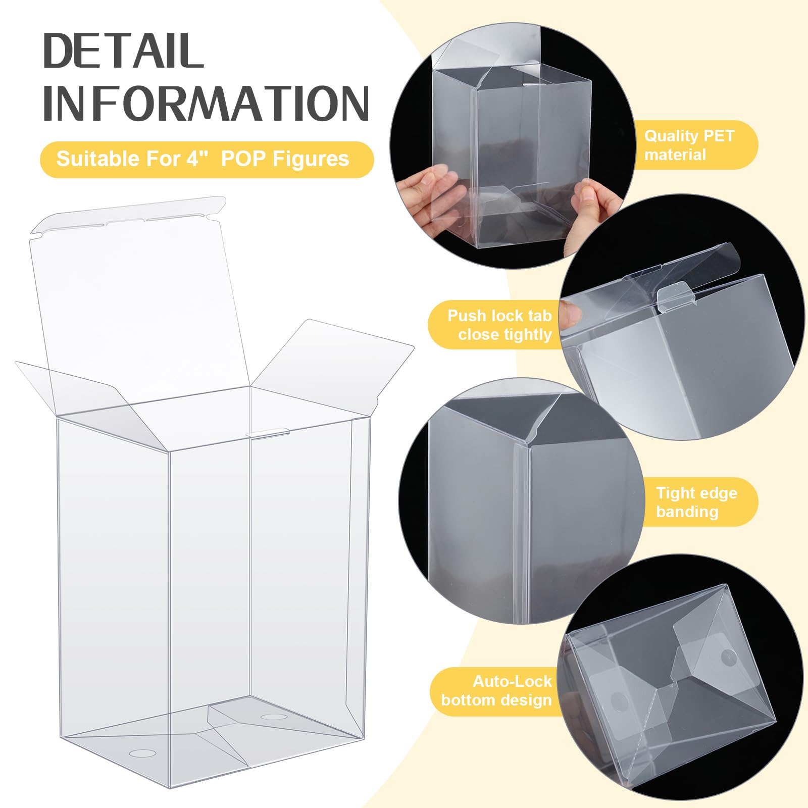 Clear Display Case Compatible  - đánh giá và giá Funko Pop Protector