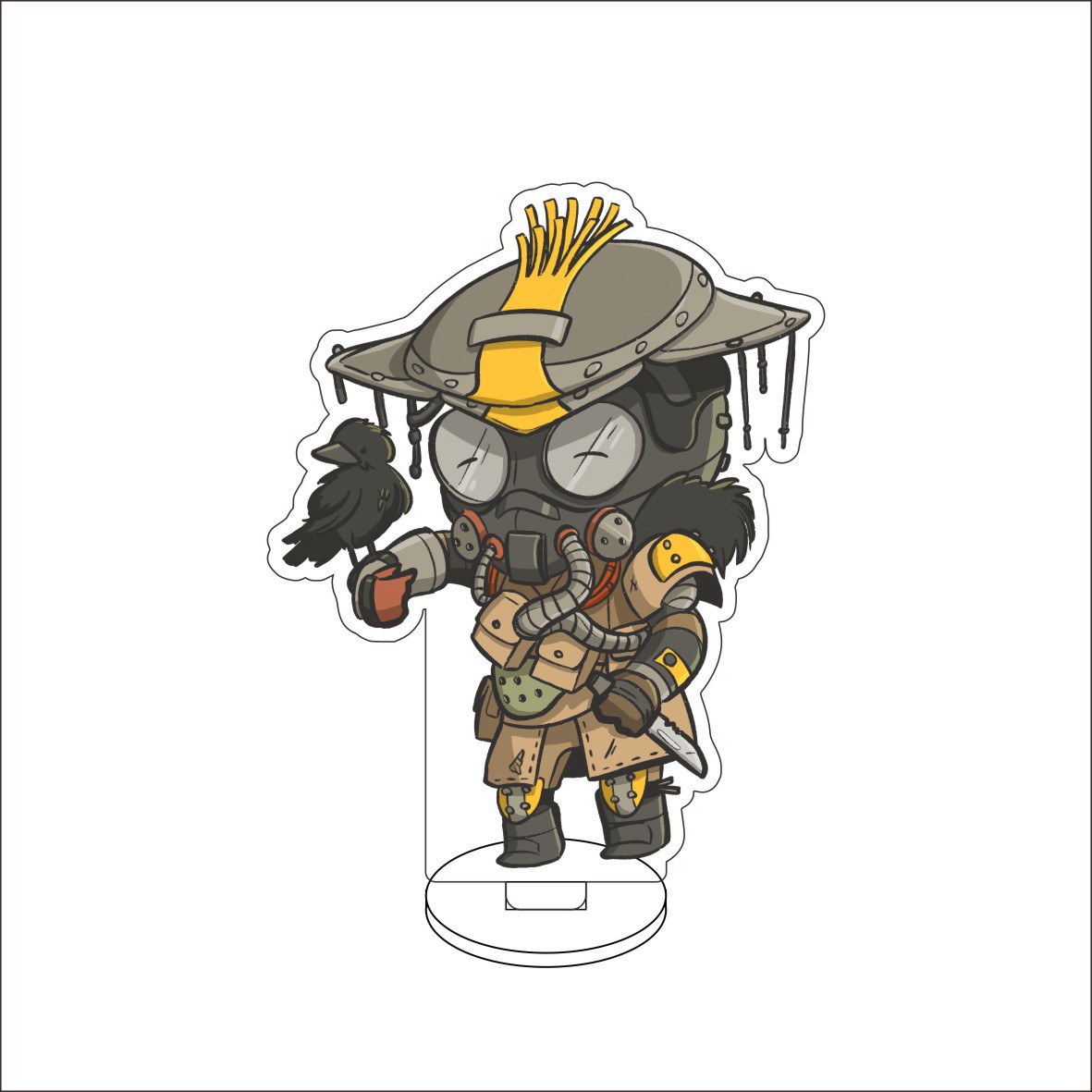 Anime Game Apex Legends Bloodh - đánh giá và giá Figma Stand Set
