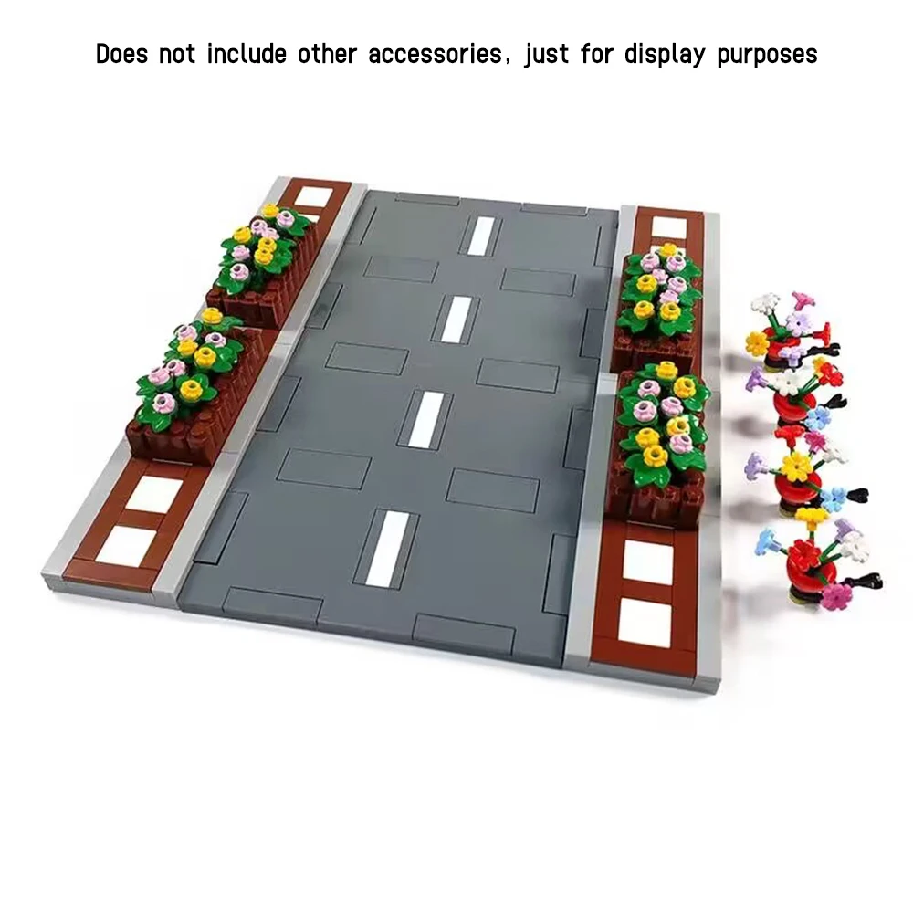 City Road Street Baseplate Bui - đánh giá và giá Lego Set City