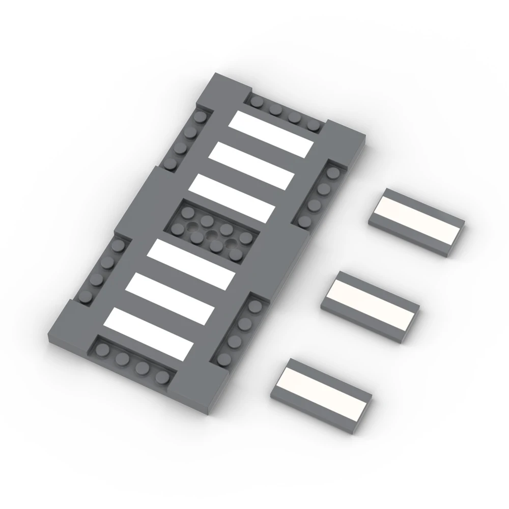 City Road Street Baseplate Bui - đánh giá và giá Lego Set City