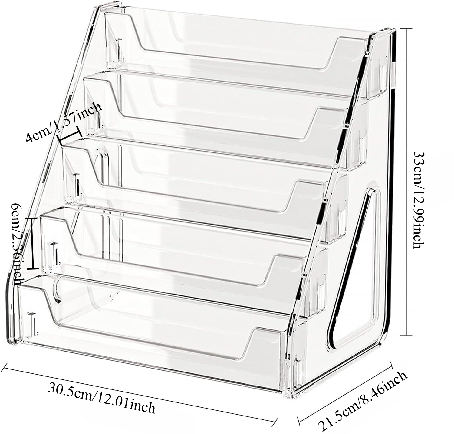 5-Tier Clear Acrylic Card Disp - đánh giá và giá Graded Card Display