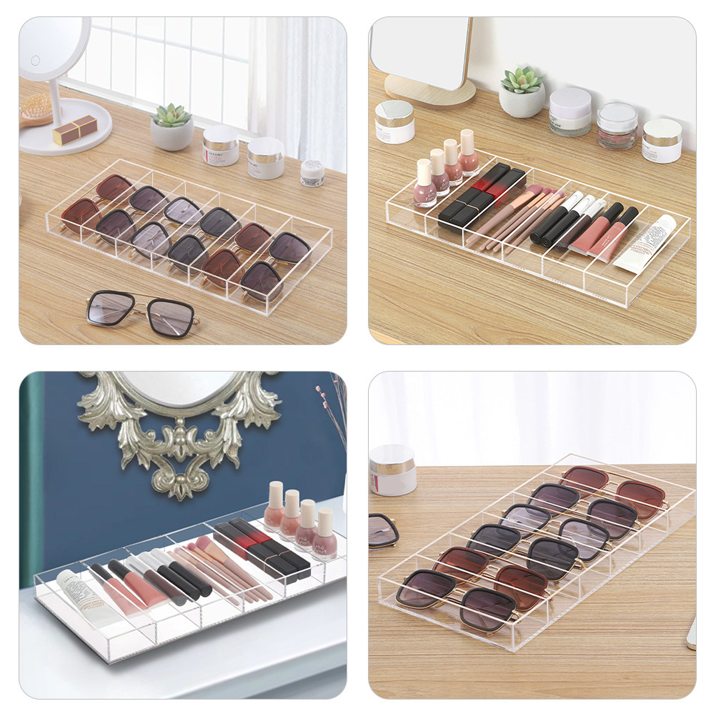 Clear Acrylic Sunglasses Tray  - đánh giá và giá Display Case Acrylic