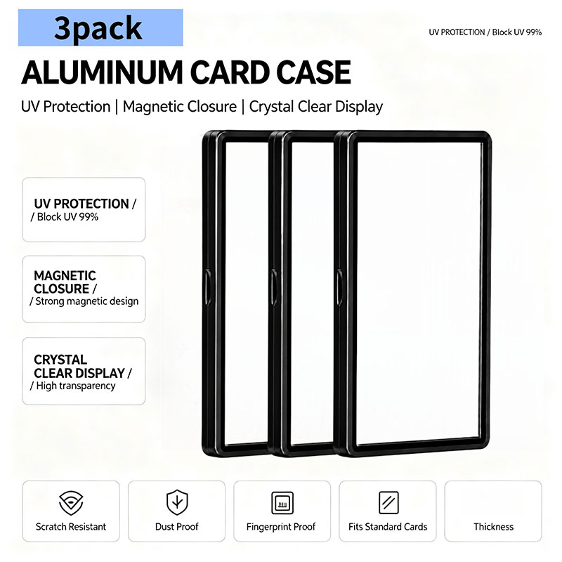 3Pcs PSA CGC Magnetic Card Cas - đánh giá và giá Graded Card Display